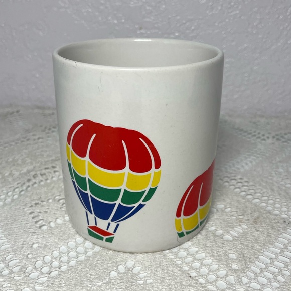 FTD Rainbow Hot Air Balloon Ceramic Coffee Tea Mug - Picture 3 of 6